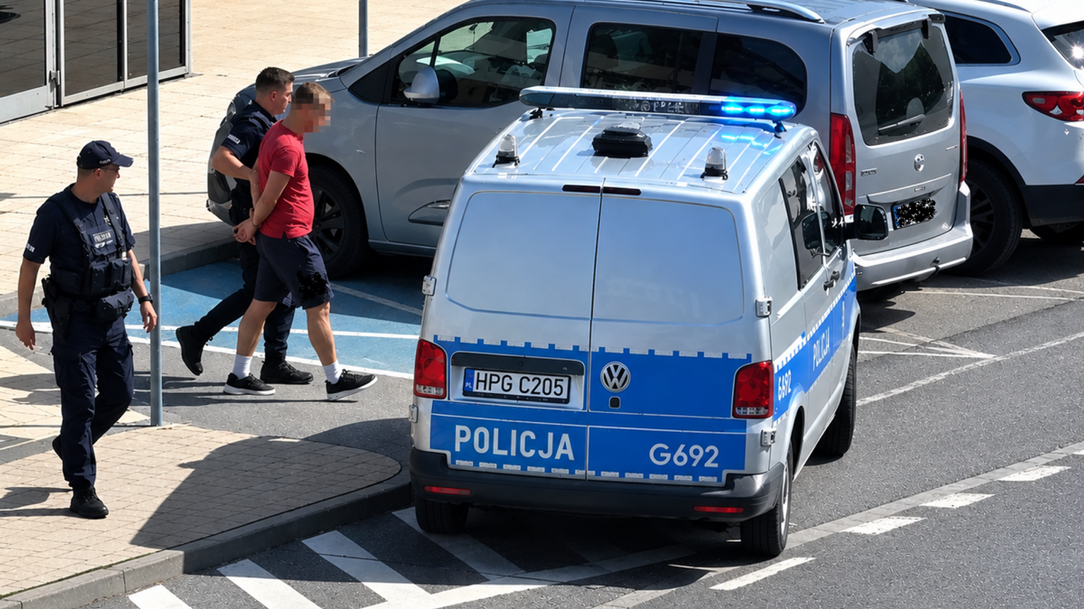 Dąbrowscy policjanci zatrzymali podejrzanego o kradzież rozbójniczą