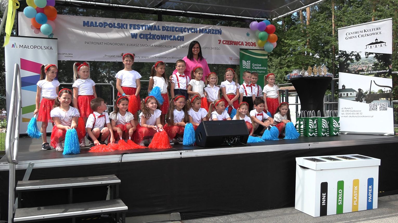 Park Zdrojowy zamienił się w krainę dziecięcych marzeń