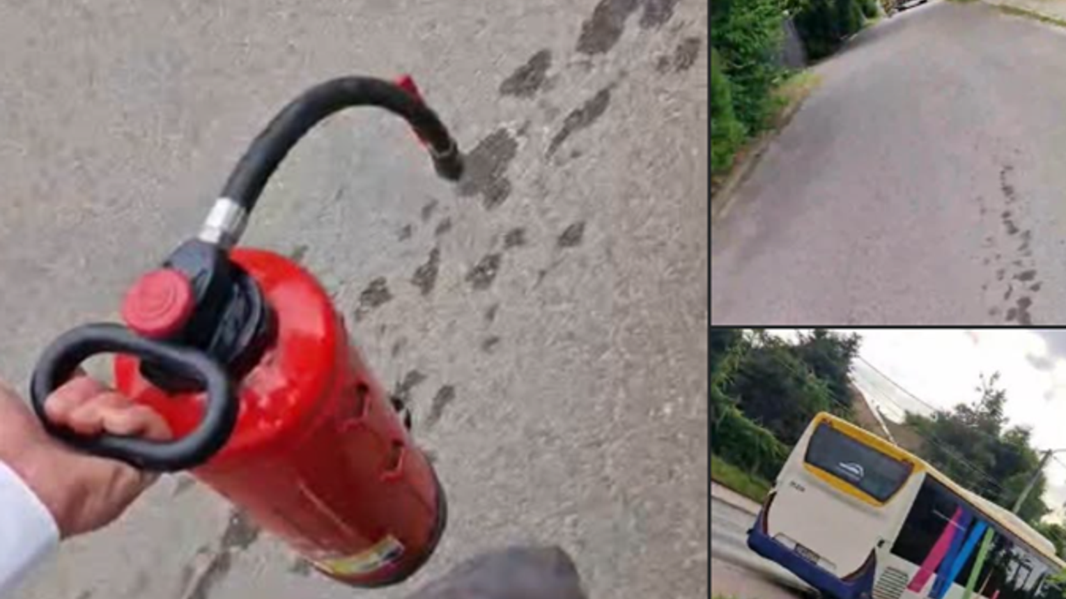 Zatrzymał autobus, chwycił gaśnicę i pobiegł do pożaru. Bohaterska postawa strażaka OSP w Tarnowie